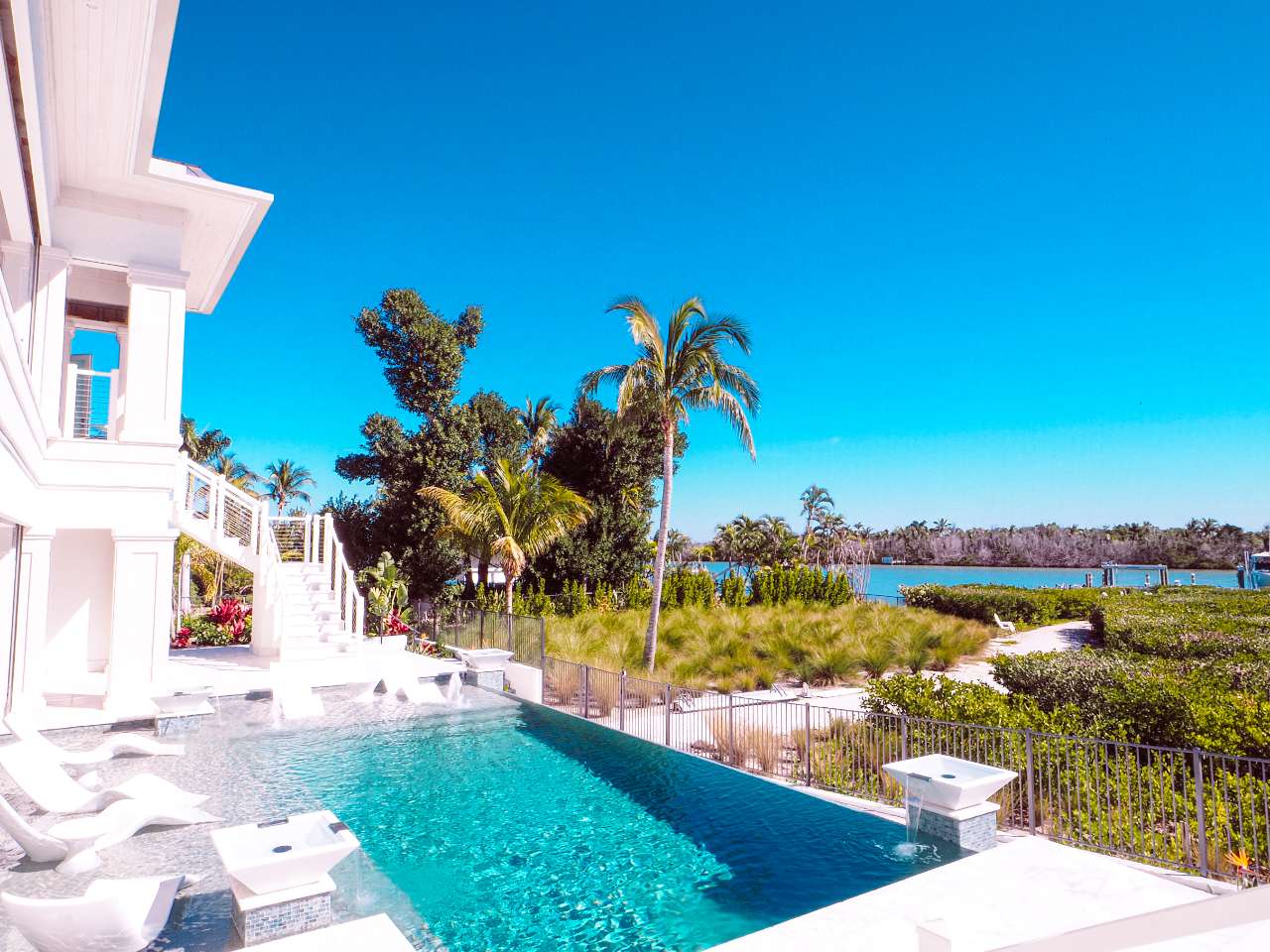 residential pool view