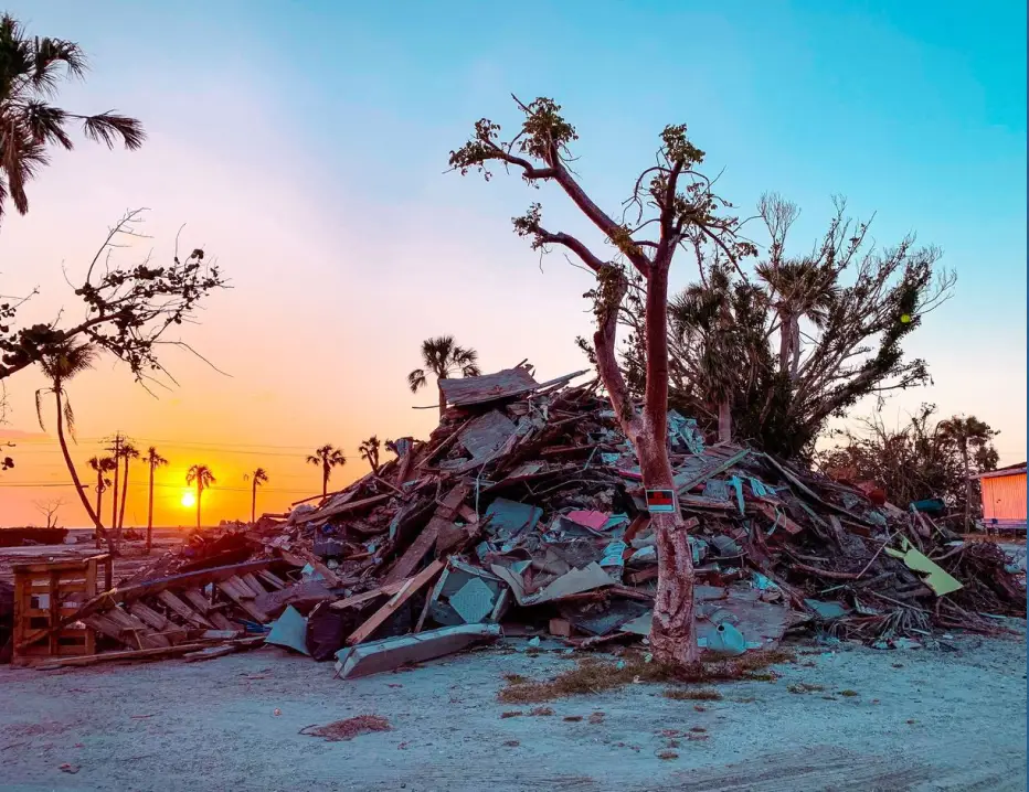 after the hurricane